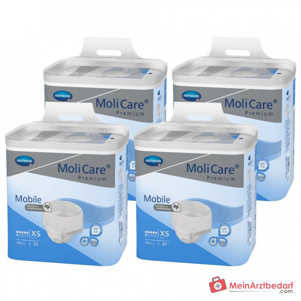 MoliCare Premium Mobile 10 Tropfen Einweghose Größe L, 14 St.