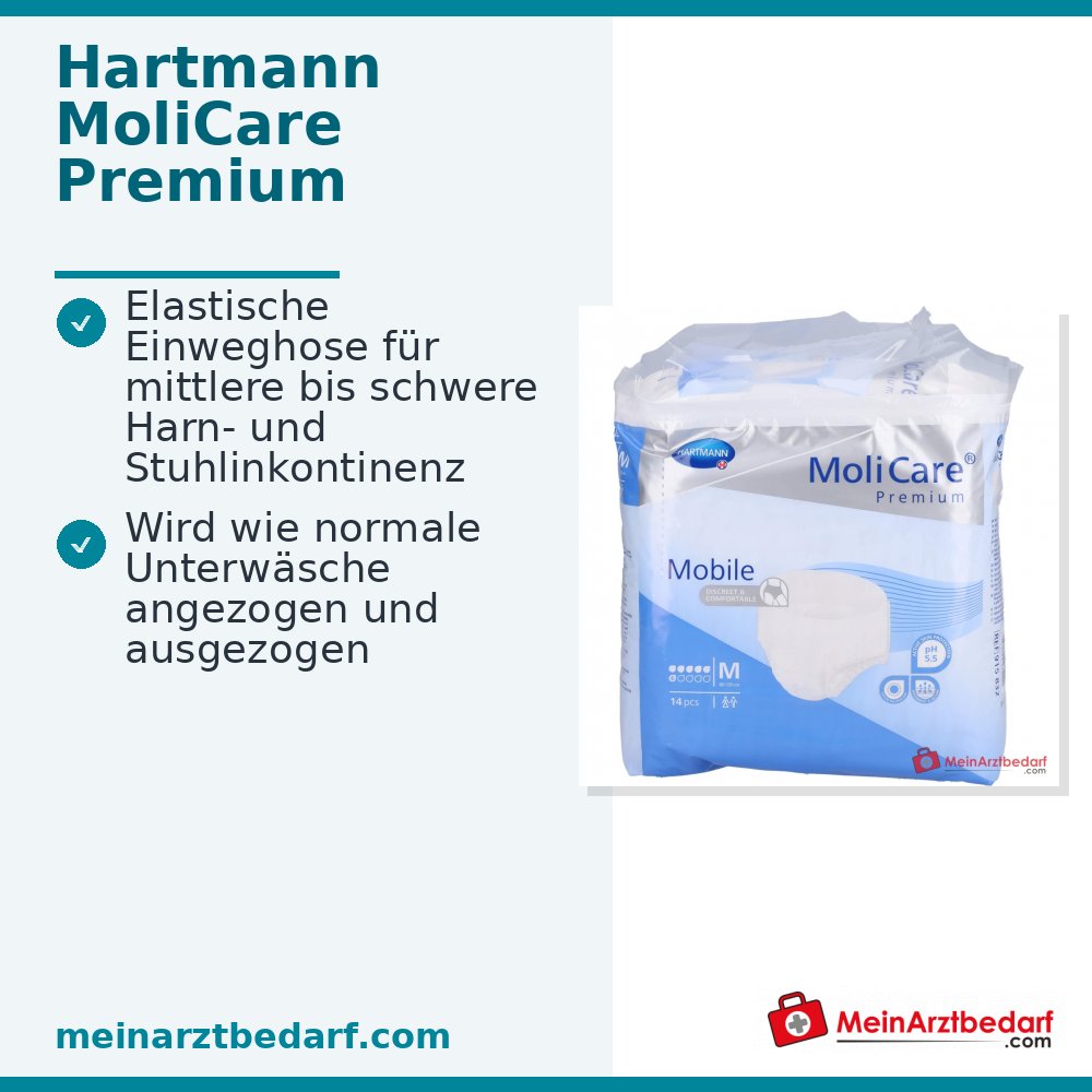 MoliCare Premium Mobile 6 Tropfen Gr. M Einweg-Pull-Up 3 x 14 Stück