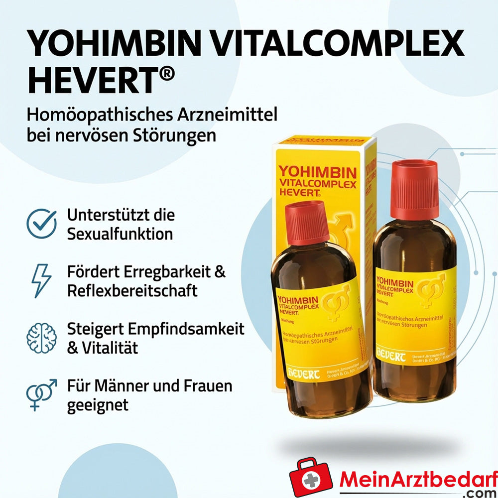 HEVERT Yohimbin Vitalcomplex Yohimbin homöopathisches Arzneimittel