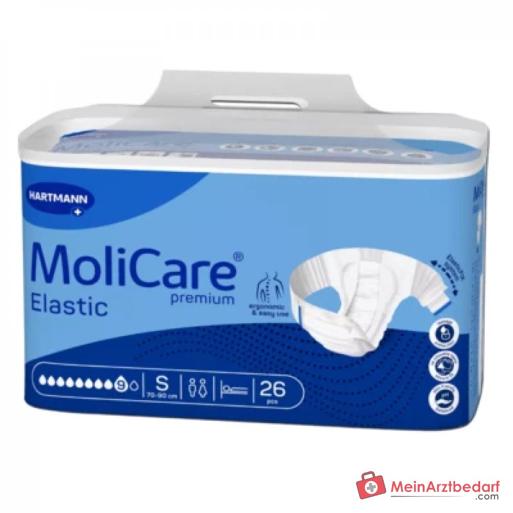 MoliCare Premium Elastische incontinentieslip 5 druppels maat L 30 stuks