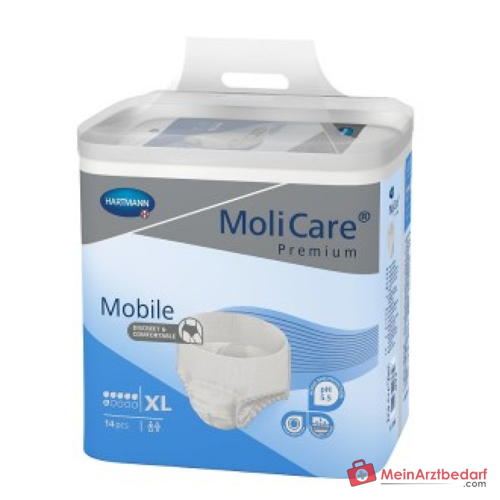 MoliCare Premium Elastische Slips 7 druppels maat XL Incontinentieslips 14 stuks
