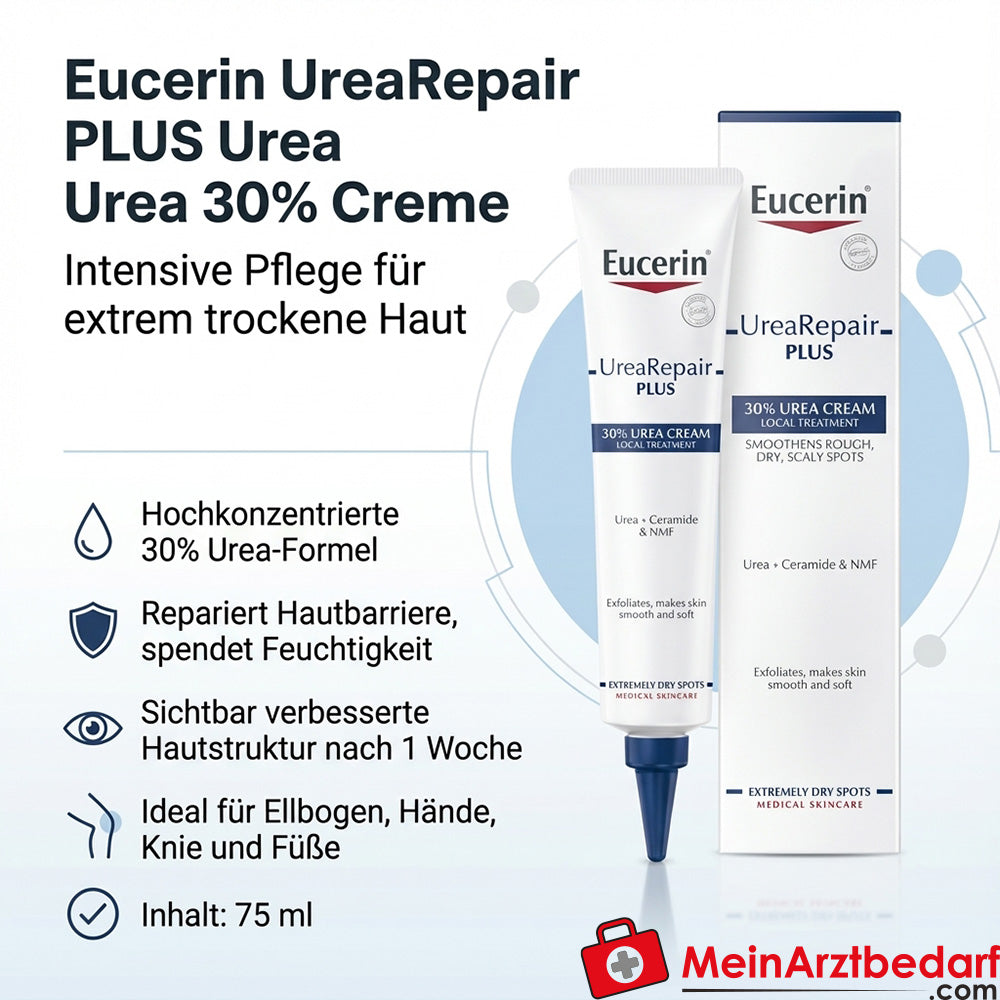 Eucerin UreaRepair PLUS Urea 30% Crema 75 ml