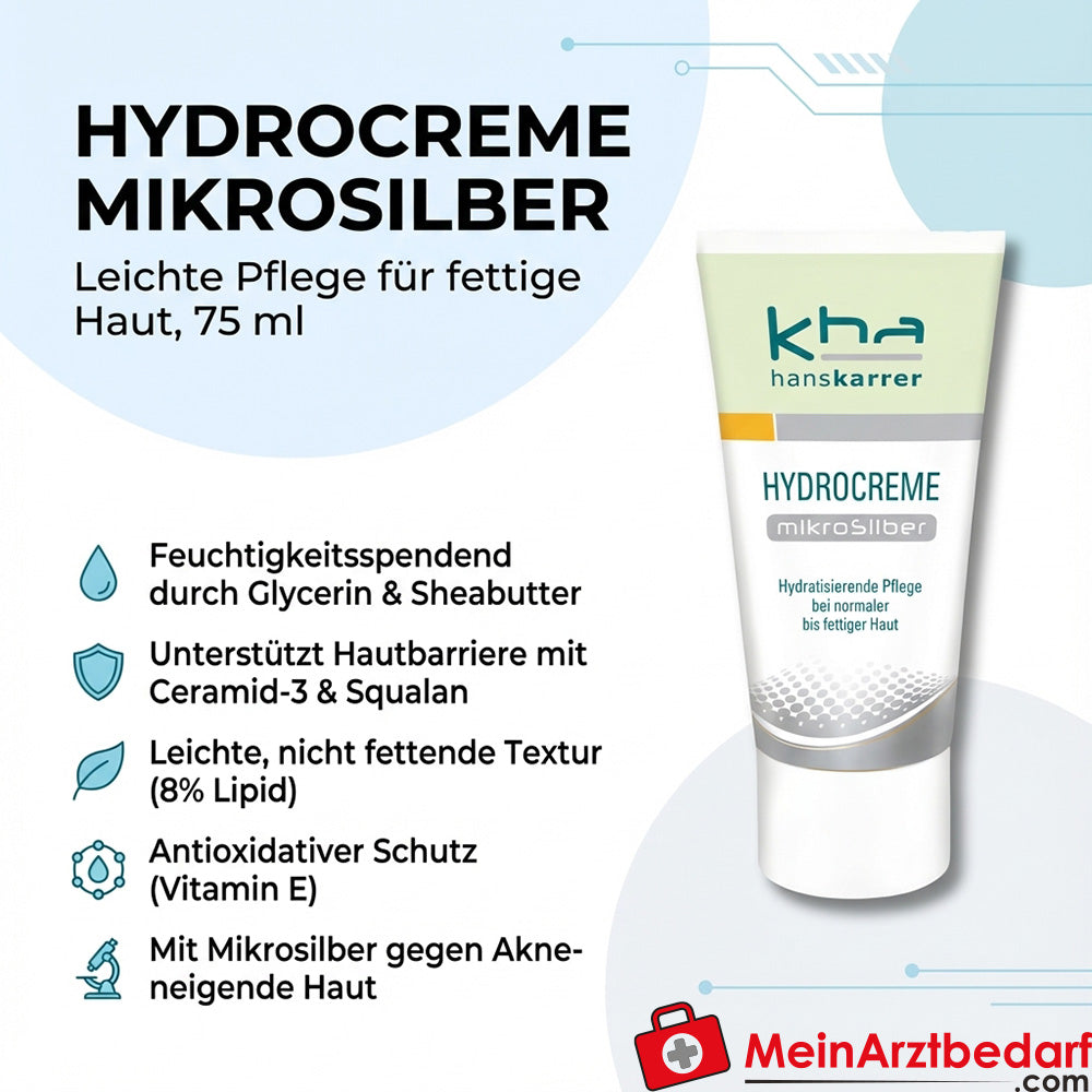 HANS KARRER Hydro Cream Microsilver Cream 75 ml
