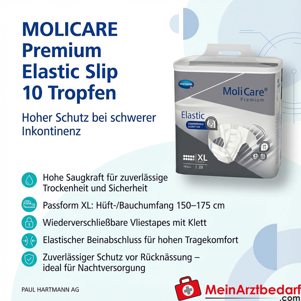 Molicare Premium Elastische Slips 10 druppels maat XL