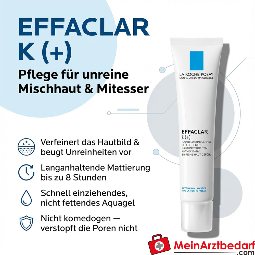 La Roche-Posay Effaclar K(+) Salicylsäure Aquagel 40 ml