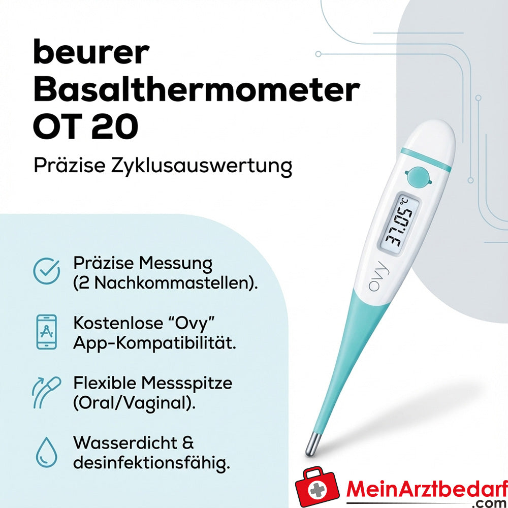 beurer basale thermometer OT 20 Medisch apparaat Contactmeting 1 pc.