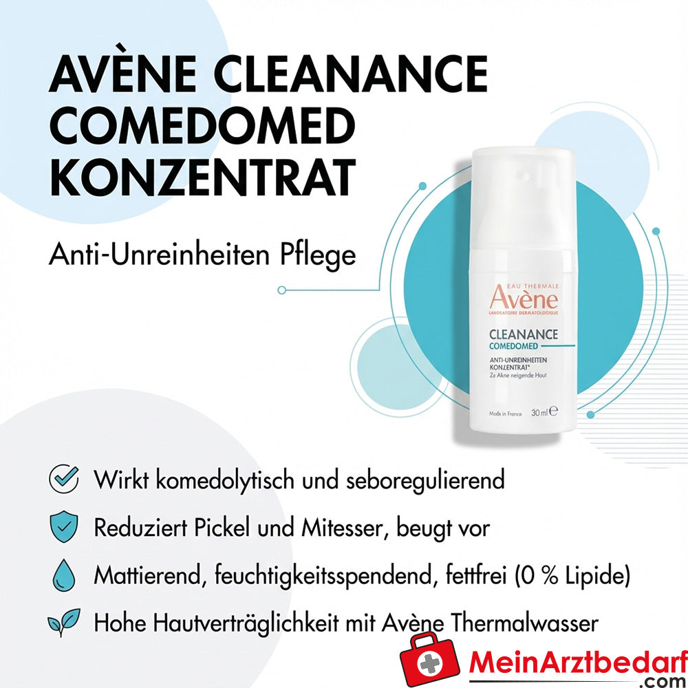 Avène Cleanance Comedomed concentraat Comedoclastine (mariadistelextract) 30 ml