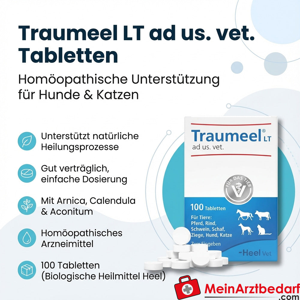 Traumeel LT ad us. dierenarts. tabletten 500 stuks voor hond & kat