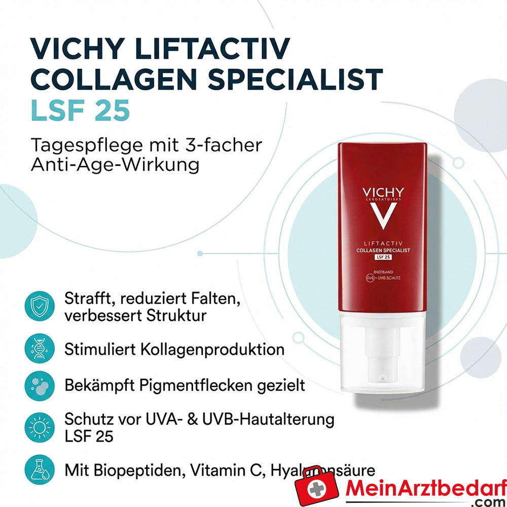 Vichy Liftactiv Colágeno Especialista SPF 25 Crema de Día 50 ml
