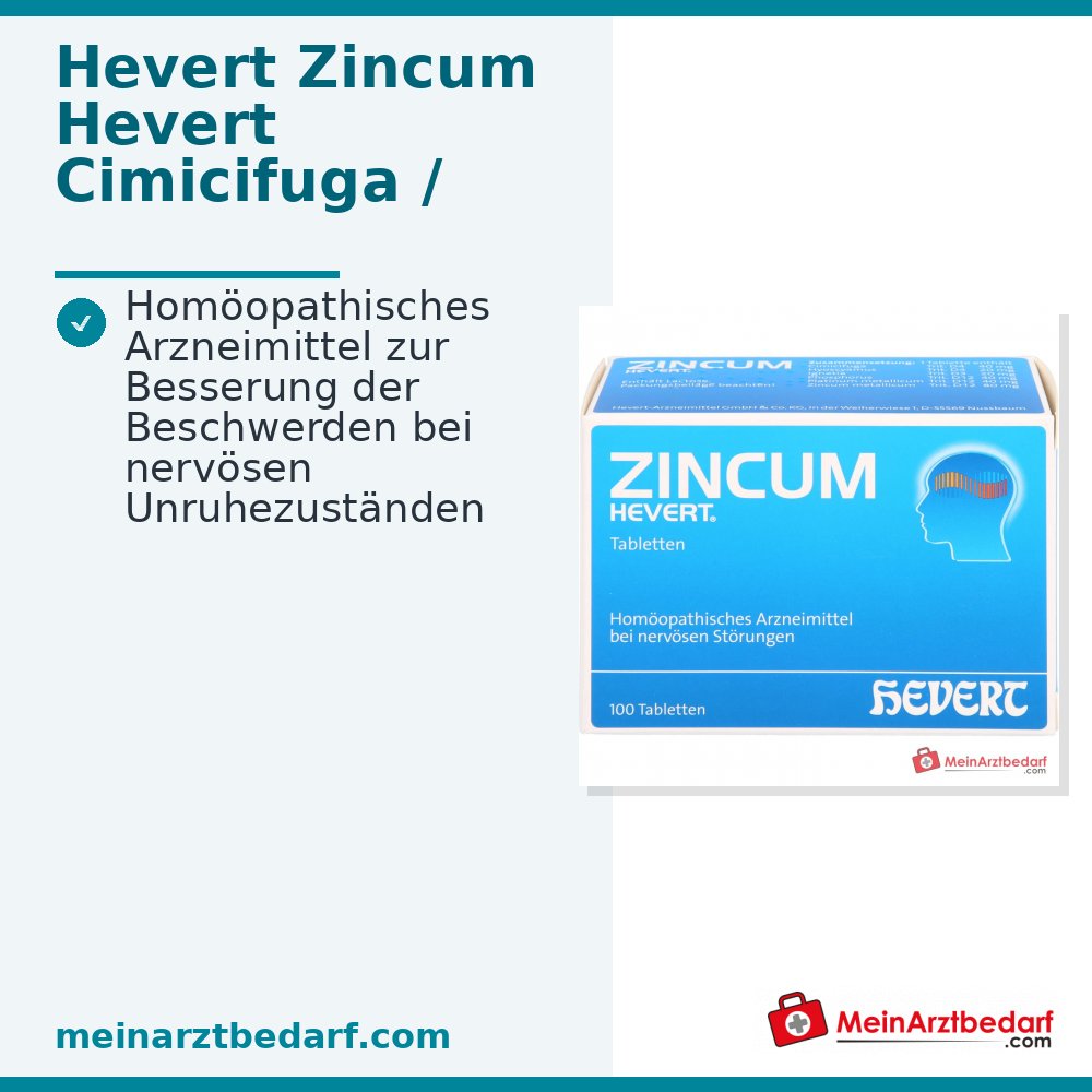 Hevert Zincum Tabletten, 100 St.