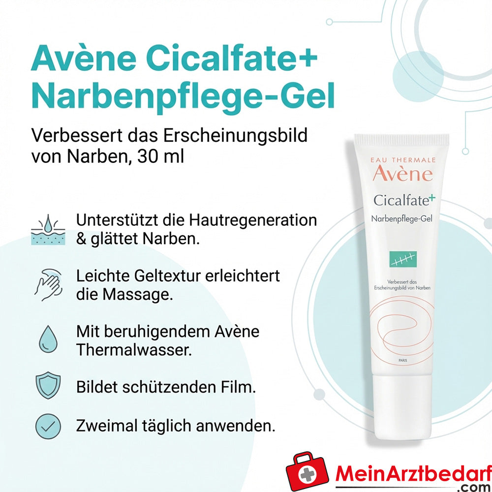 Avène Cicalfate+ Narbenpflege-Gel Natriumhyaluronat 30 ml