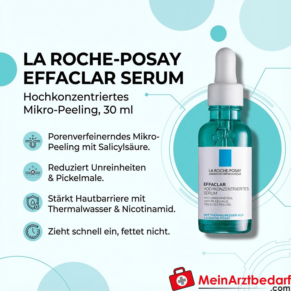 La Roche EFFACLAR Serum Salicylzuur, Glycolzuur & LHA 30 ml
