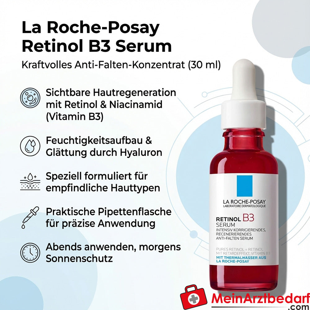 La Roche-Posay Retinol B3 Serum Retinol & Niacinamid 30 ml
