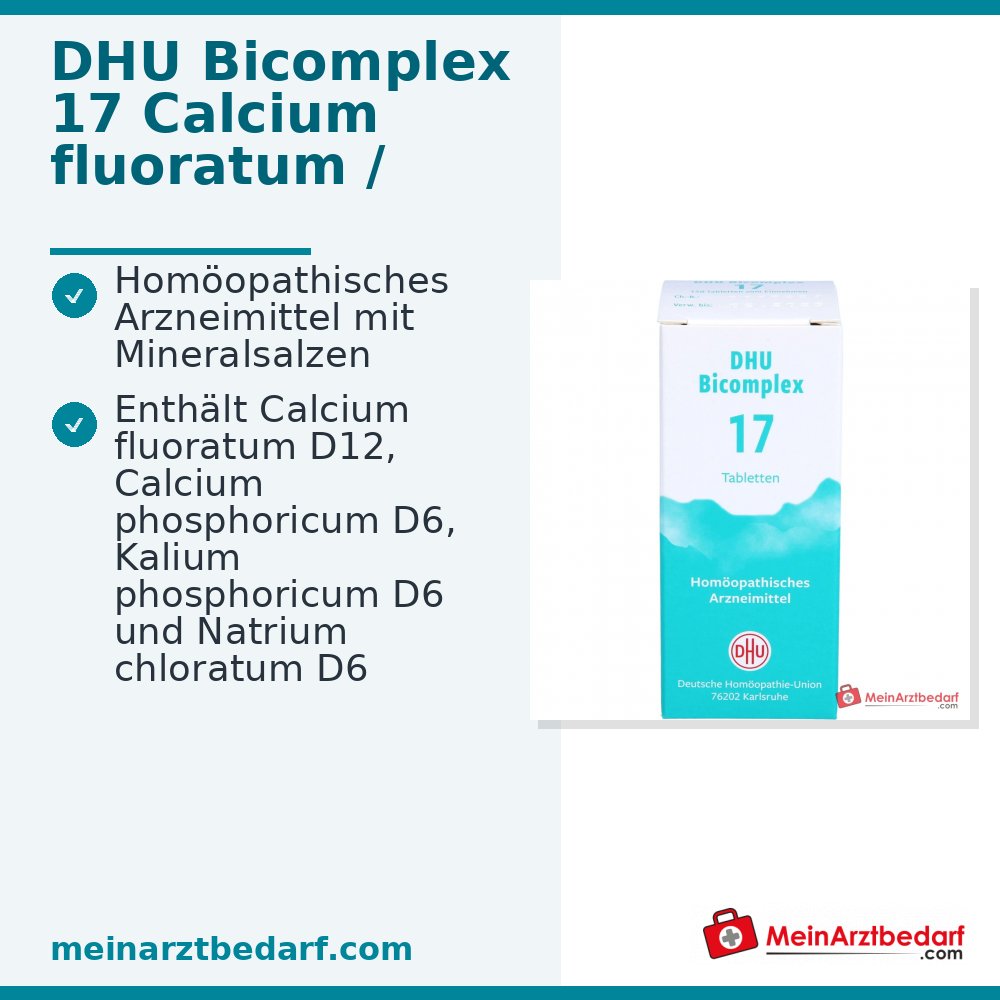 DHU Bicomplex 17 Mineralenzouten Tabletten 150 stuks