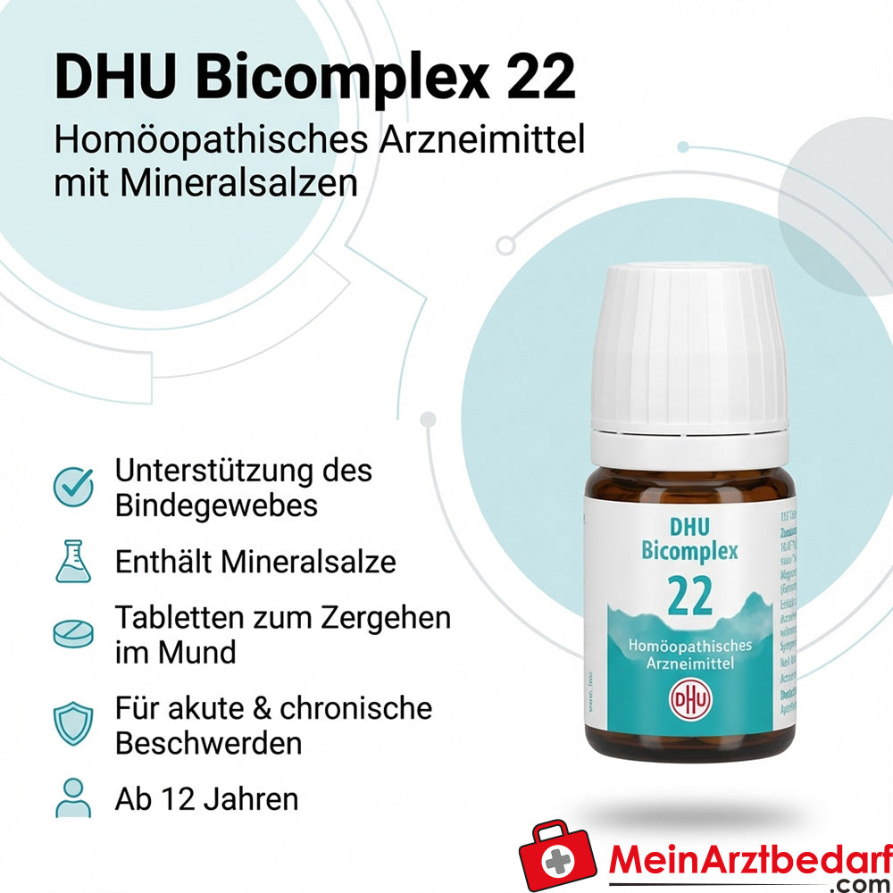 DHU Bicomplex 22 tabletki homeopatyczne z solami mineralnymi