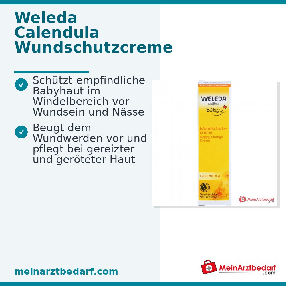 Weleda bébé Crème protectrice pour le change