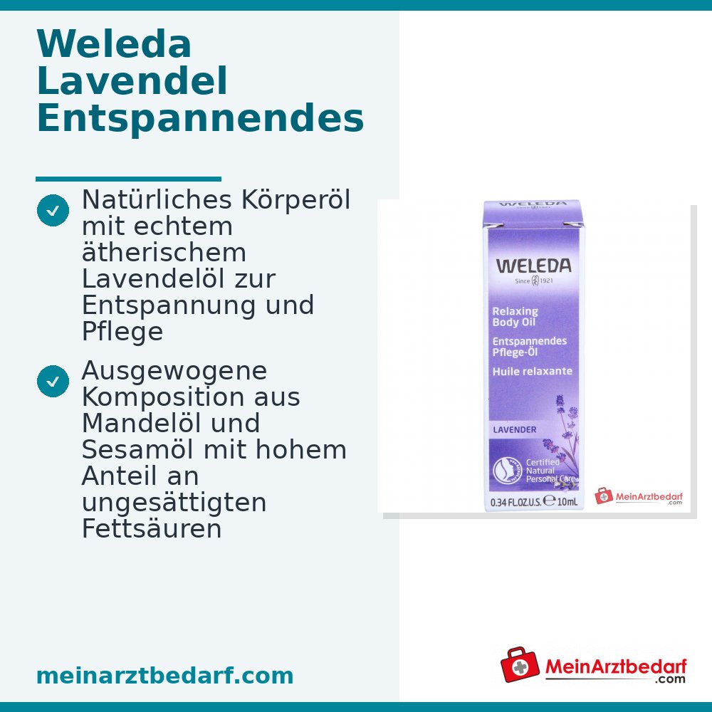 Weleda Aceite de Cuidado Relajante de Lavanda