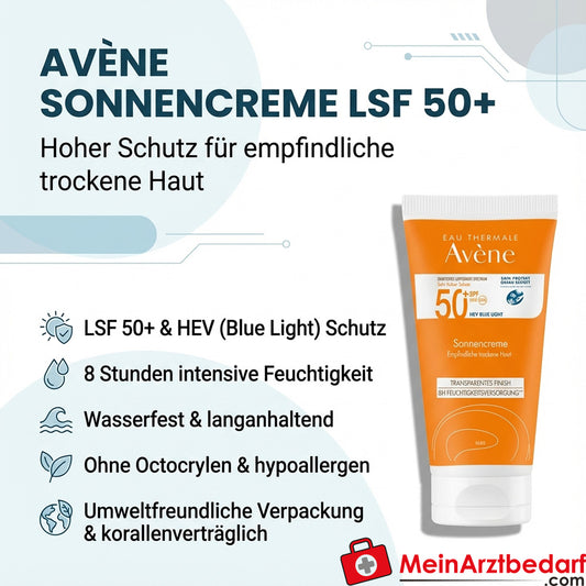 Avène Sonnencreme LSF 50+ Creme 50 ml