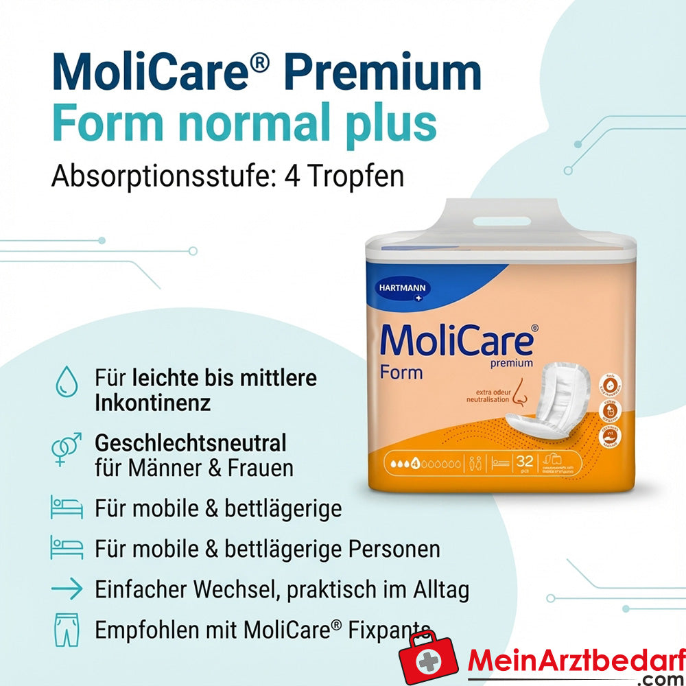MoliCare Premium Form normal plus 4 druppels incontinentieverband
