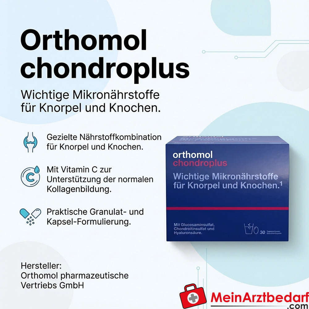 Orthomol chondroplus con vitamina C granuli e capsule 30 pz.