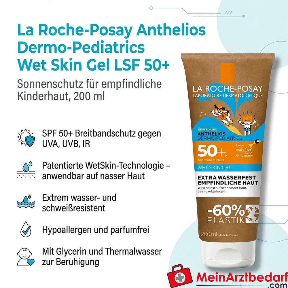 La Roche-Posay Anthelios Dermo-Pediatrics LSF 50+ Sonnenschutzgel für Kinder 200 ml