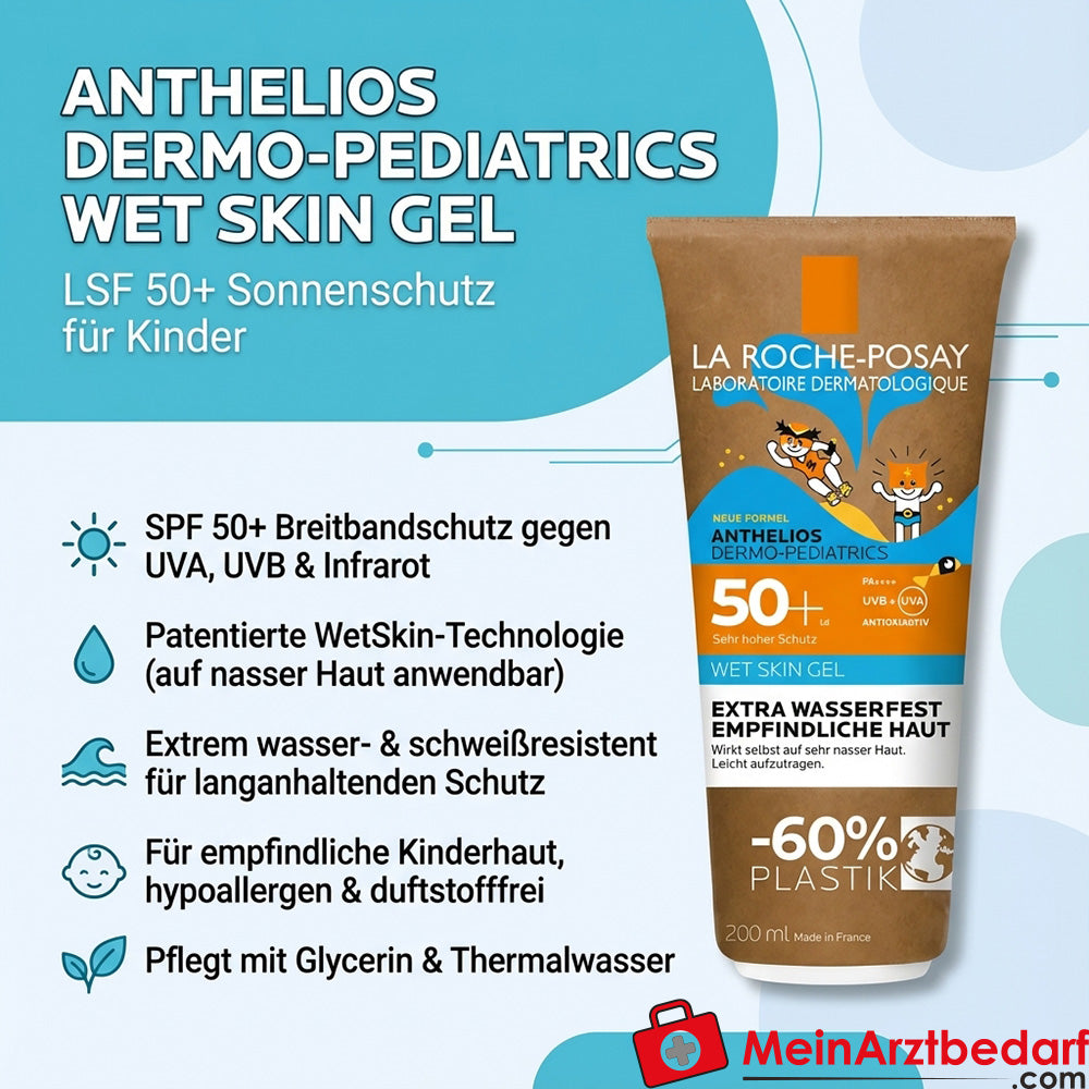 La Roche-Posay Anthelios Dermo-Pediatrics LSF 50+ Sonnenschutzgel für Kinder 200 ml