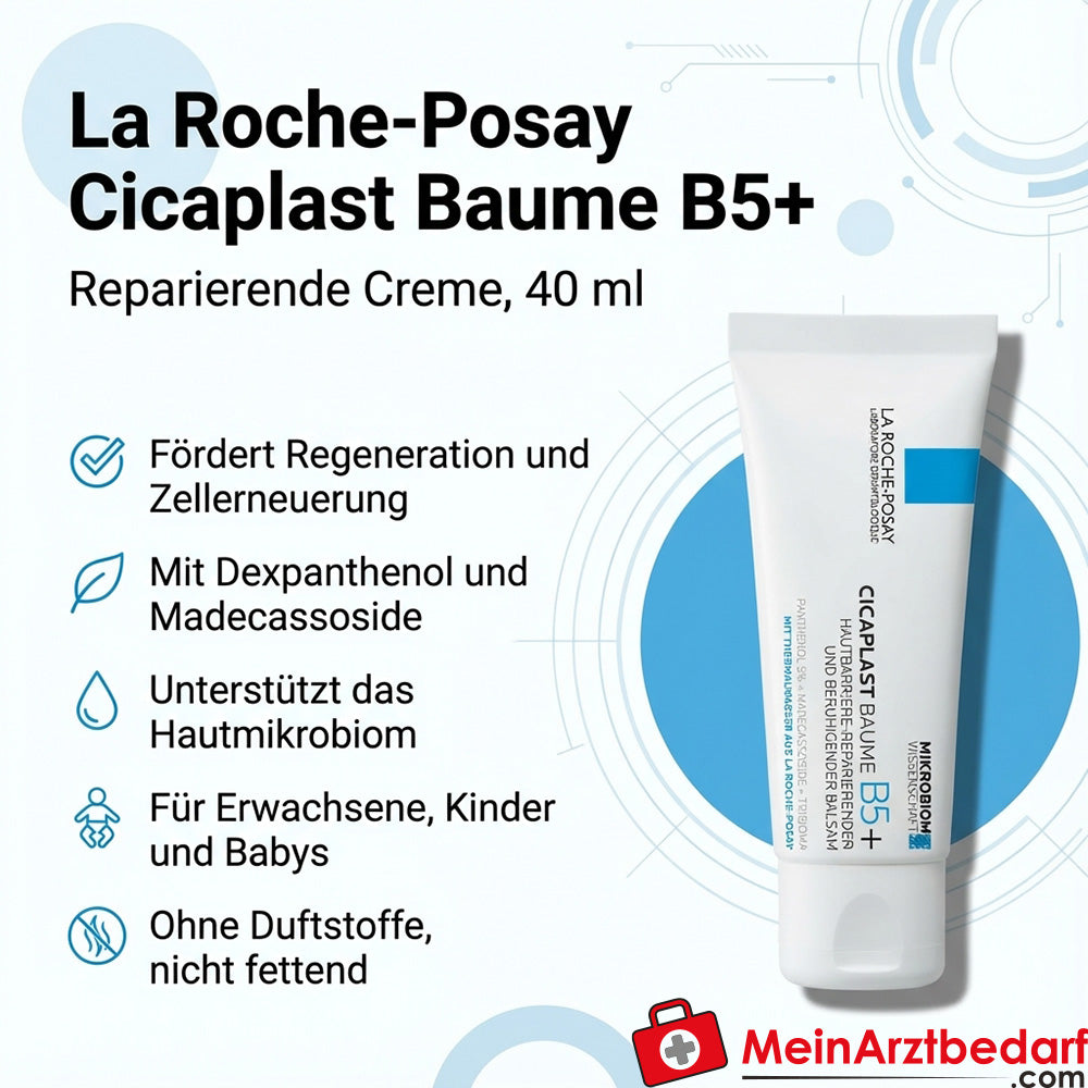 La Roche-Posay Cicaplast Baume B5+ Dexpanthenol Balsam 40 ml