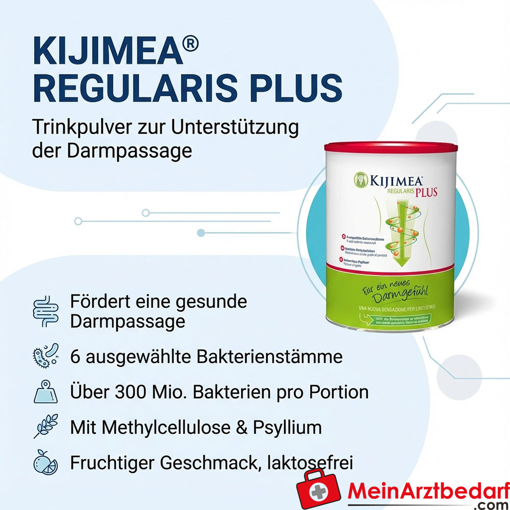 Kijimea® Regularis Plus Trinkpulver, 6 Bakterienstämme, 225 g