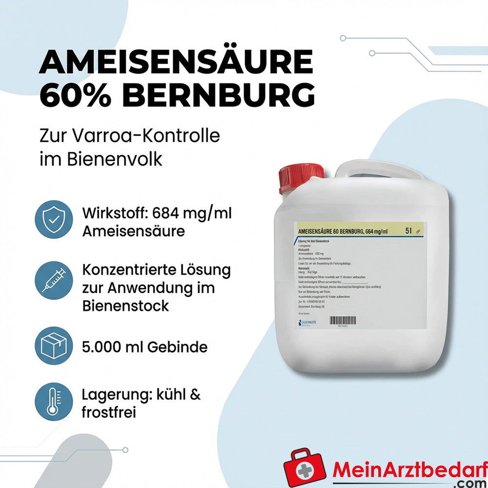 Ameisensäure 60 Bernb vet 5000 ml