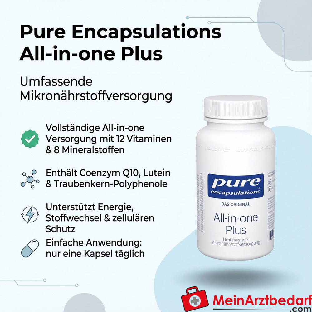 Pure Encapsulations All-in-one Basisversorgung Multivitamin-Mineralkomplex Kapseln 90 Stück