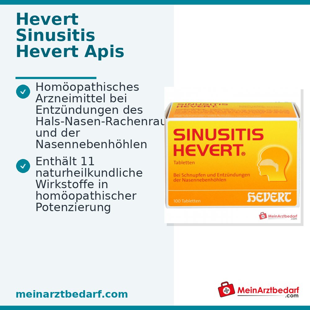 Hevert Sinusitis tabletki, 100 szt.