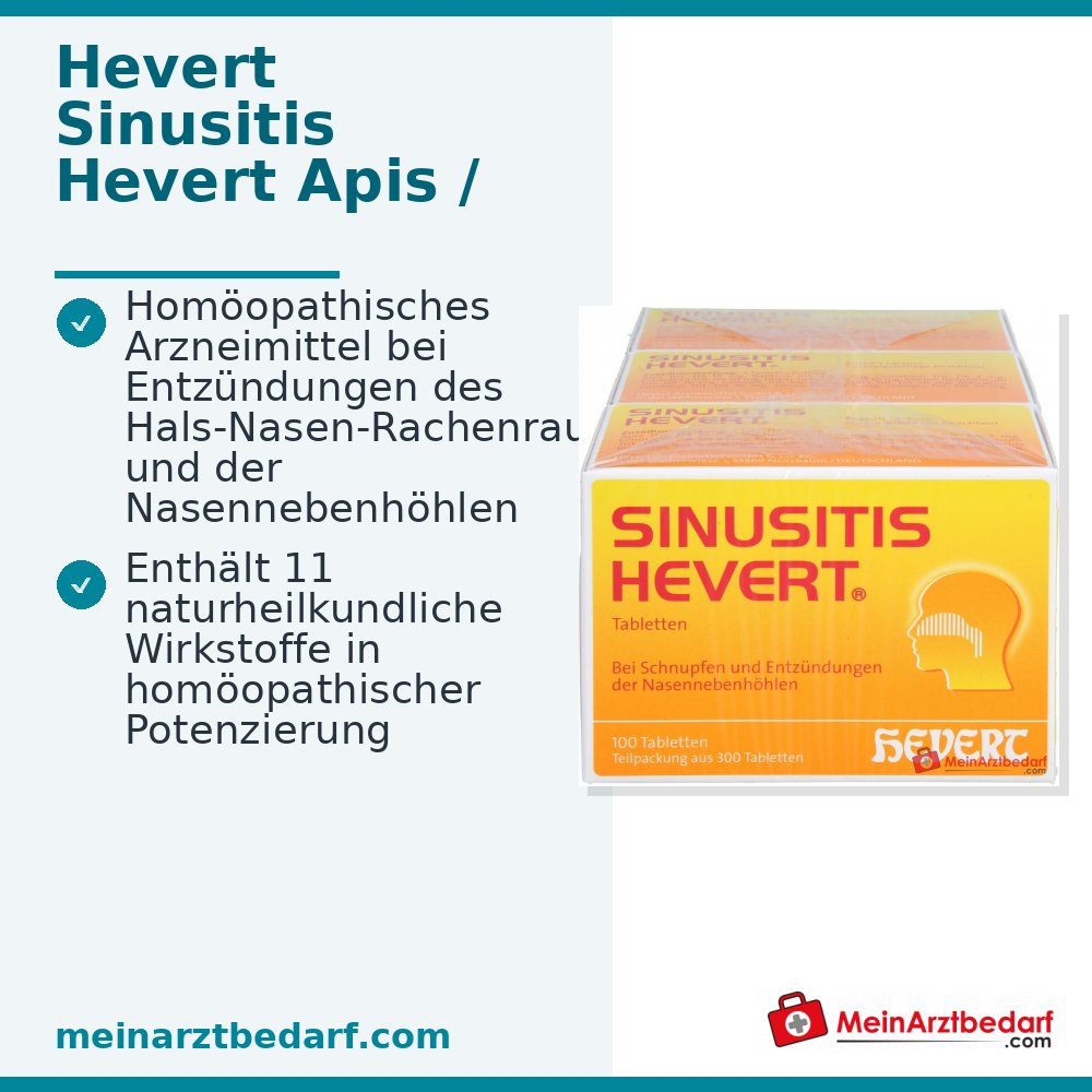 Hevert Sinusitis Tabletten, 300 St.