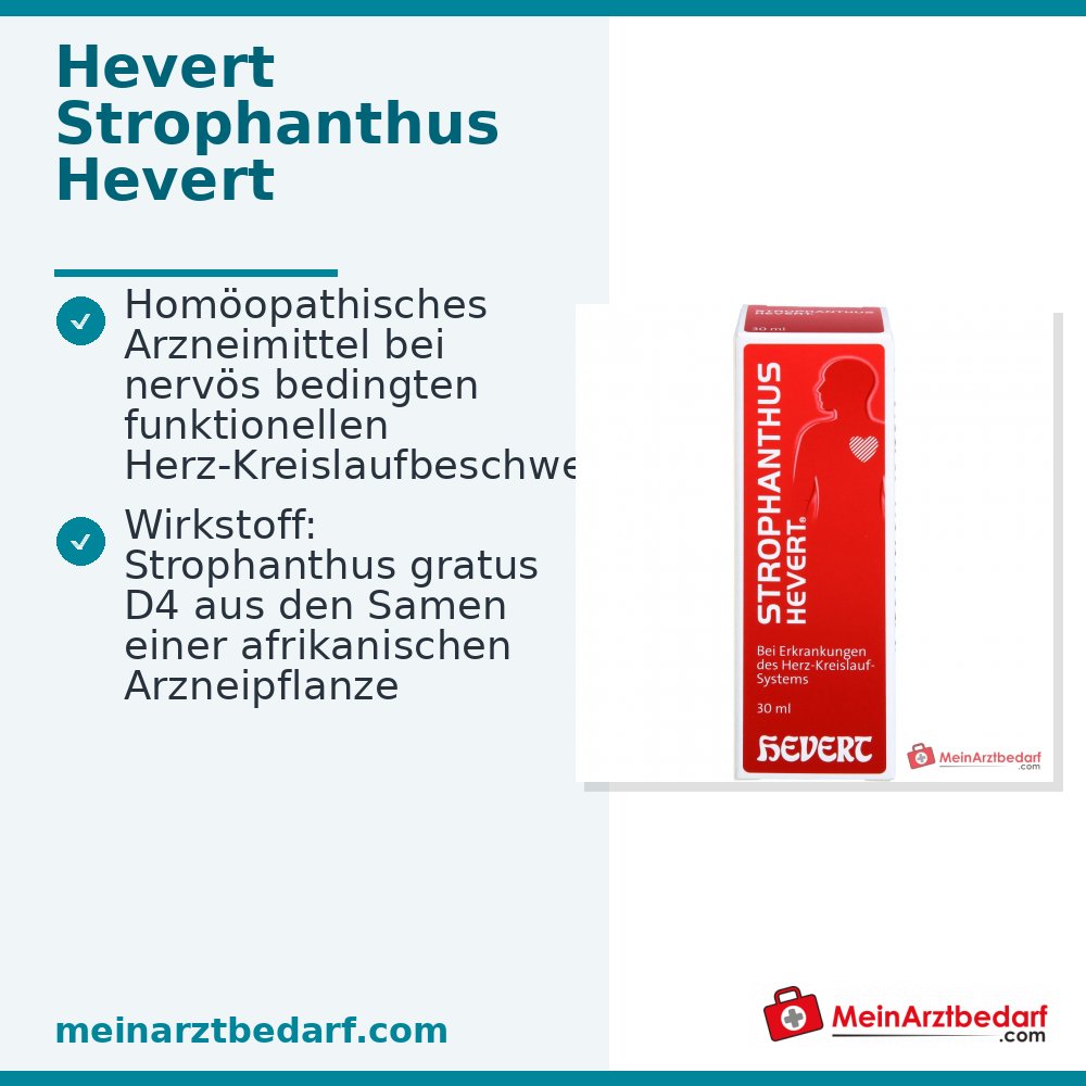 Hevert Strophanthus Tropfen, 30 ml