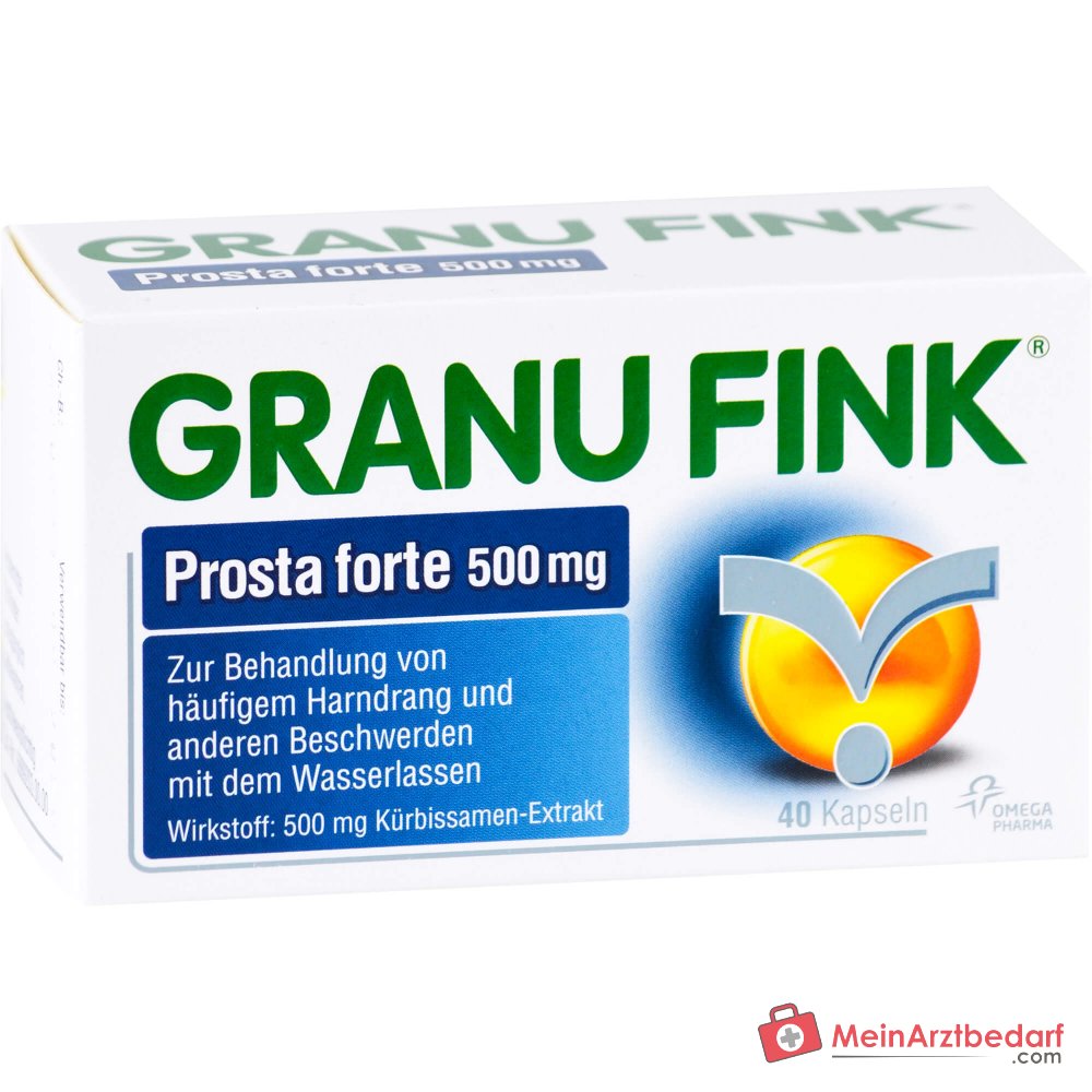 GRANU FINK Prosta forte 500 mg Kapseln, 140 St