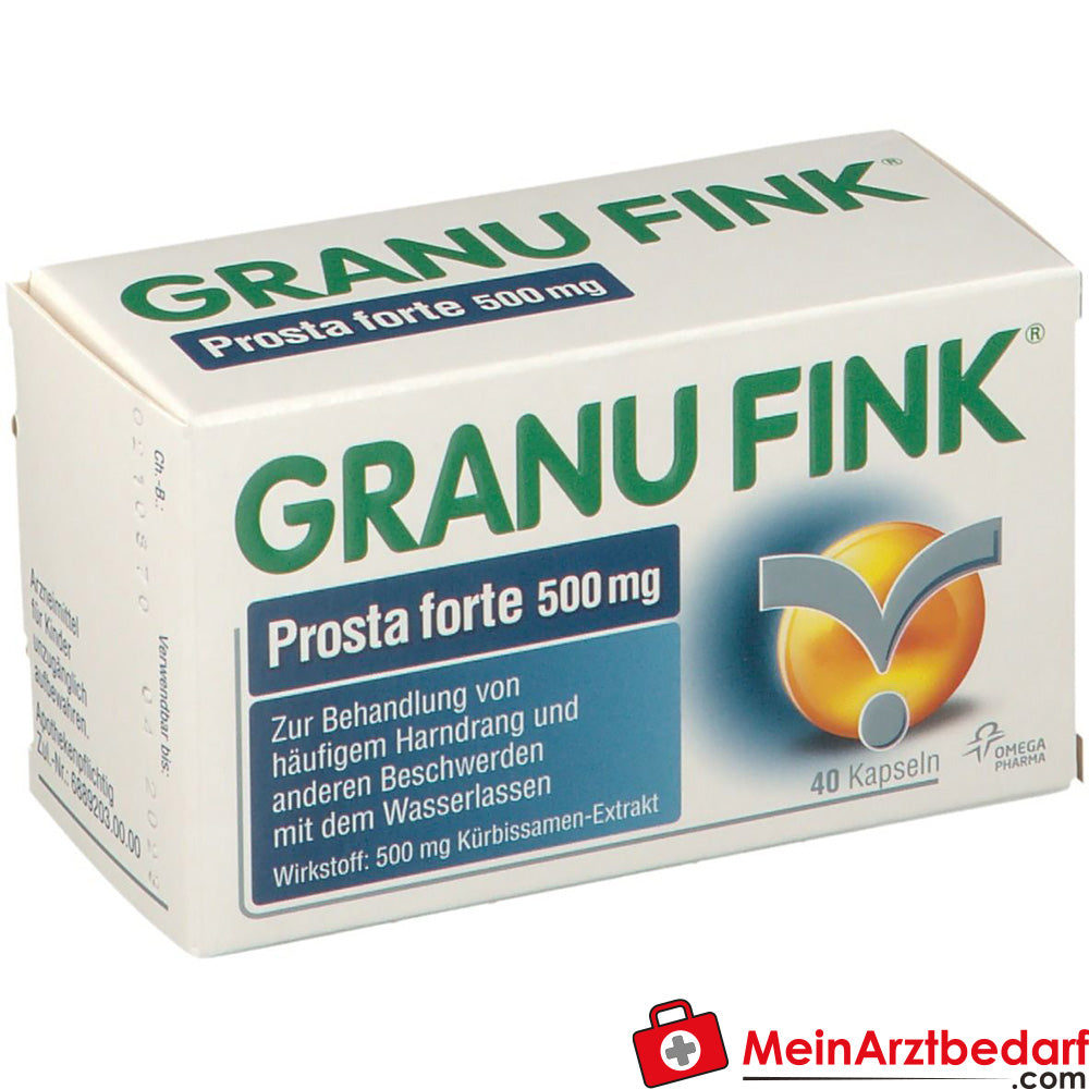 GRANU FINK Prosta forte 500 mg Kapseln, 140 St