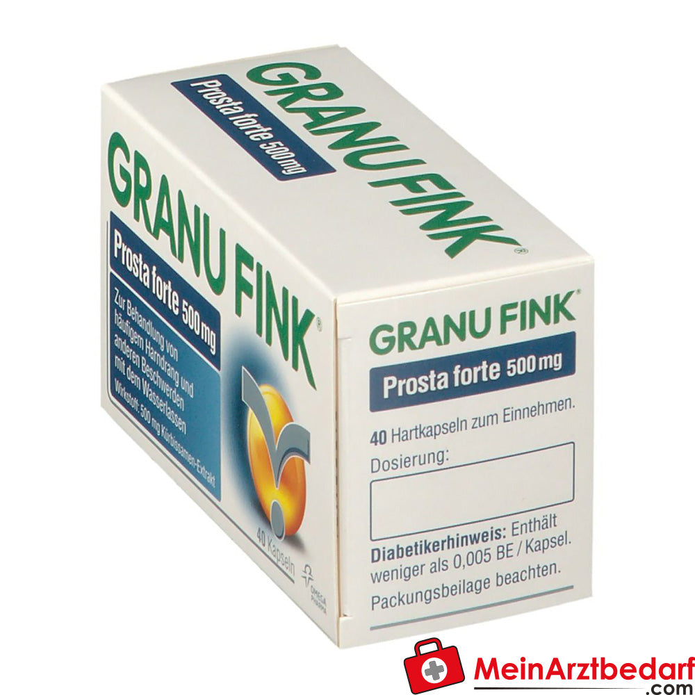 GRANU FINK Prosta forte 500 mg Kapseln, 140 St