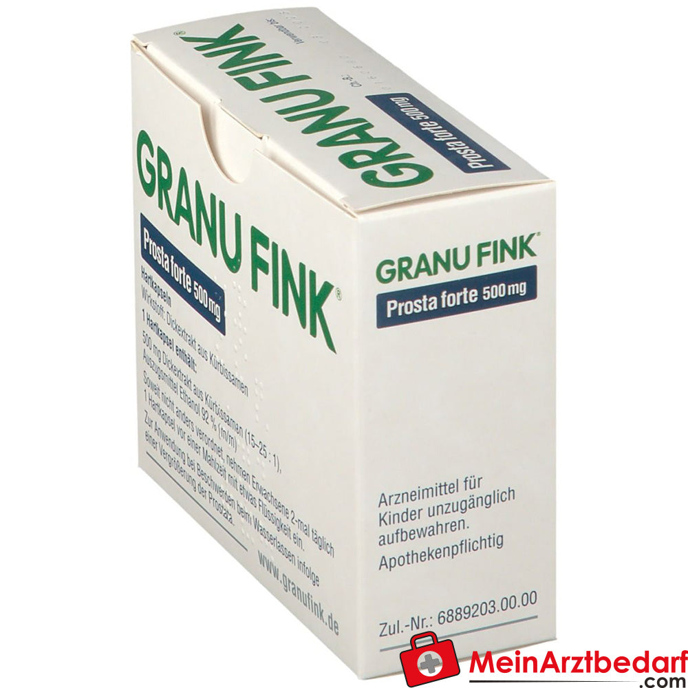 GRANU FINK Prosta forte 500 mg Kapseln, 140 St