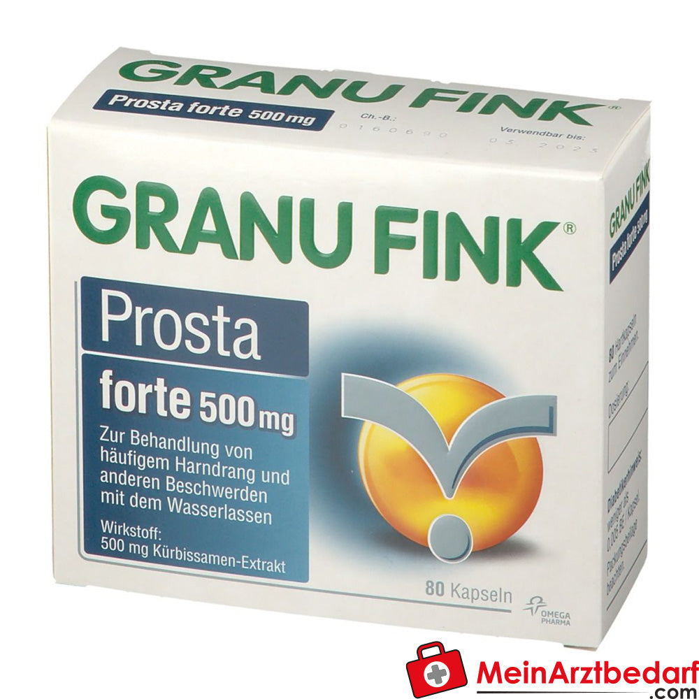 GRANU FINK Prosta forte 500 mg Kapseln, 140 St