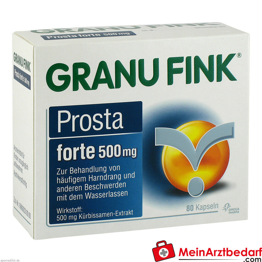 GRANU FINK Prosta forte 500 mg Kapseln, 140 St