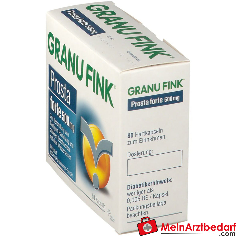 GRANU FINK Prosta forte 500 mg Kapseln, 140 St