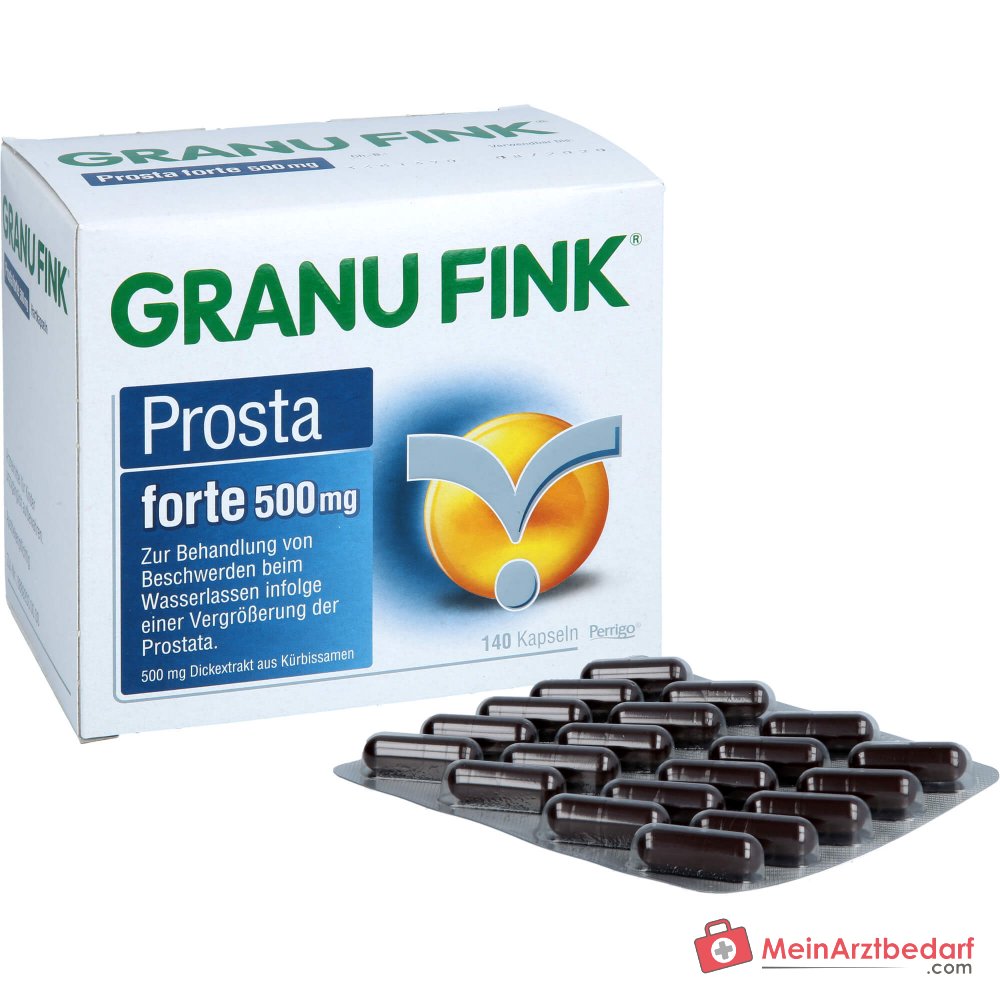 GRANU FINK Prosta forte 500 mg Kapseln, 140 St