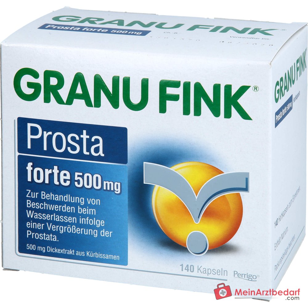 GRANU FINK Prosta forte 500 mg Kapseln, 140 St