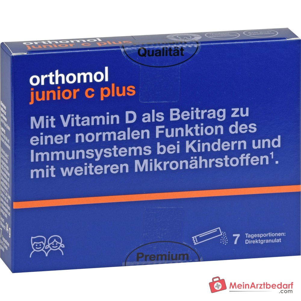 Orthomol junior C plus Direktgranulat, 7 Beutel.