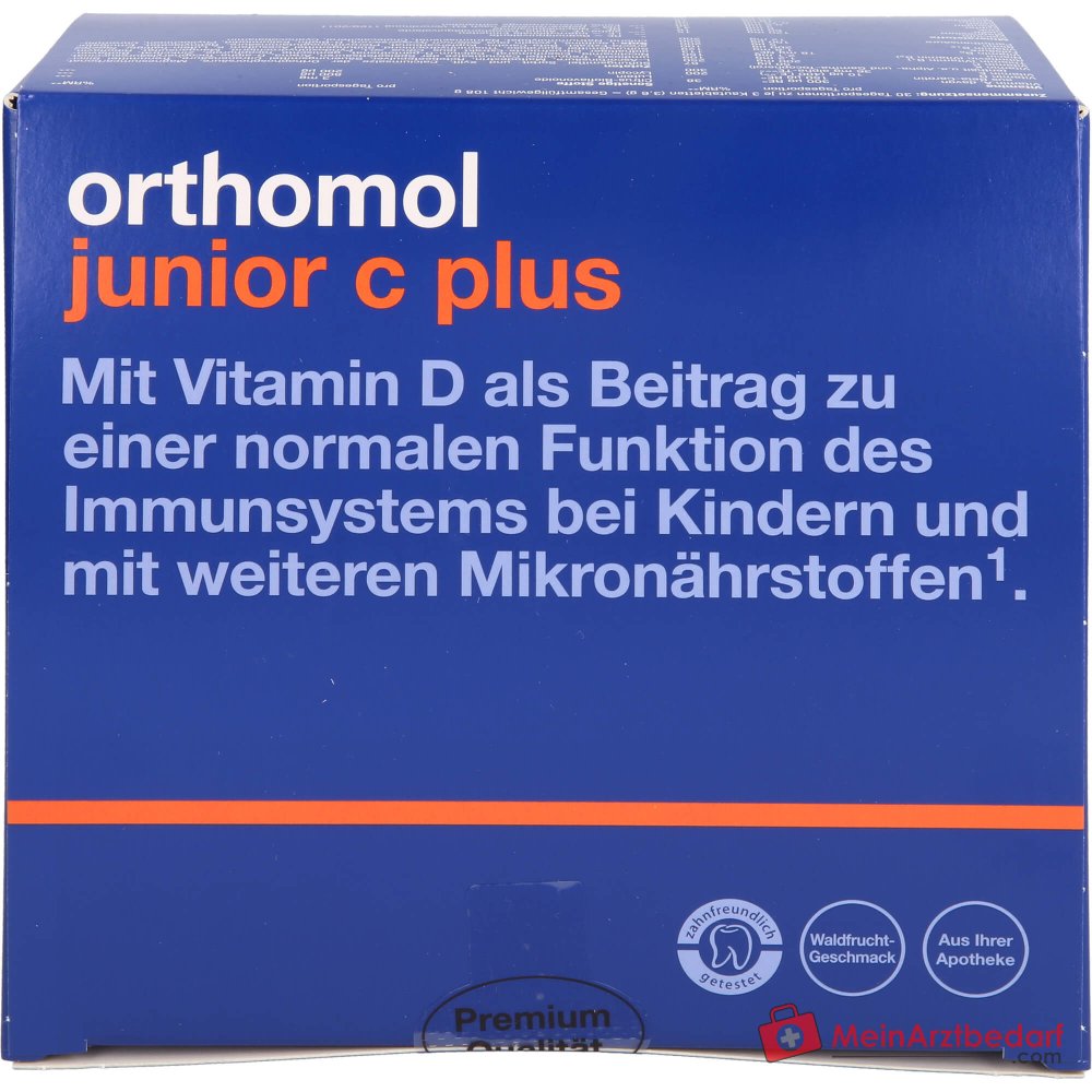Orthomol junior C plus Kautabletten Waldfrucht, 30 Tagesportionen.