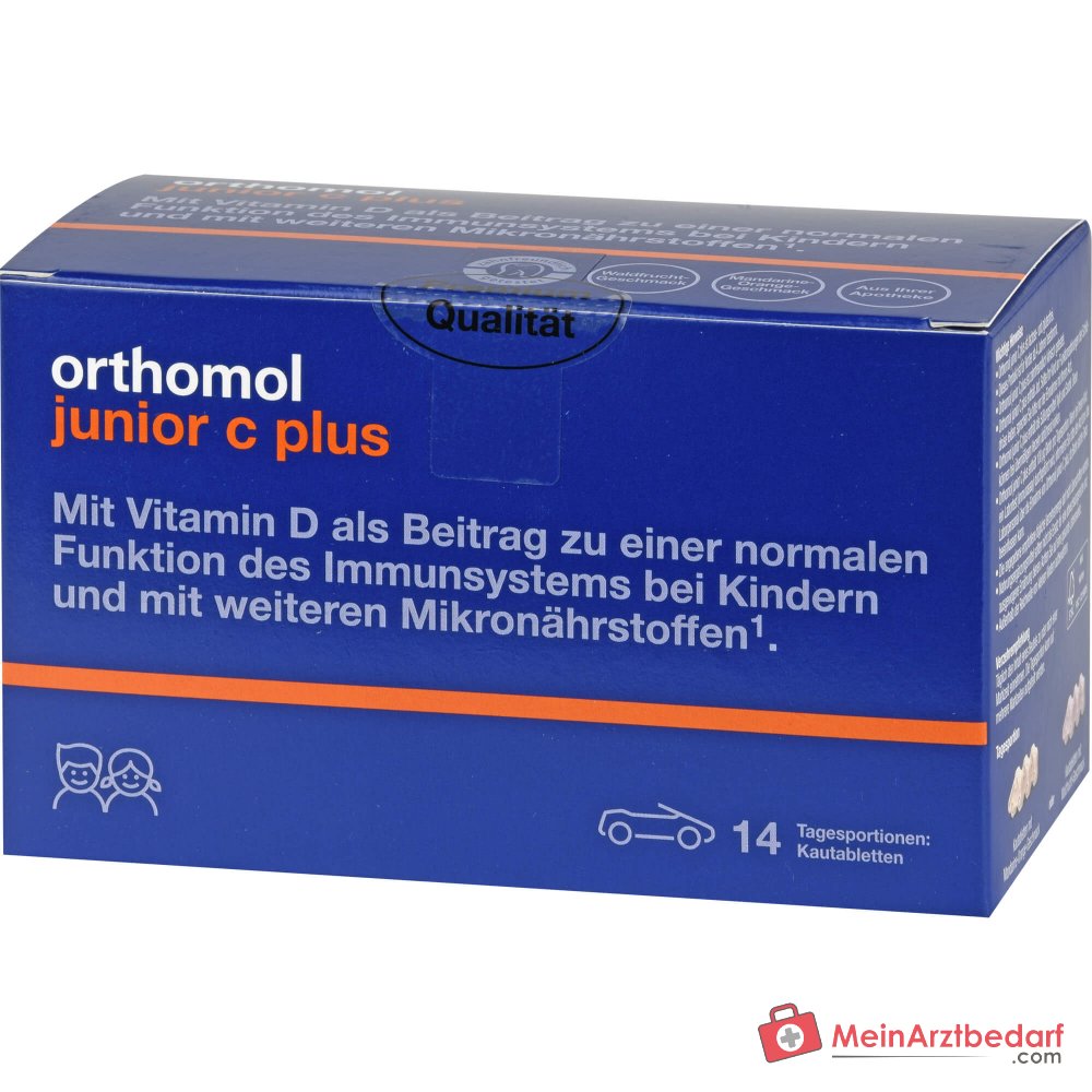 Orthomol junior C plus Kautabletten, 14 Tagesportionen.