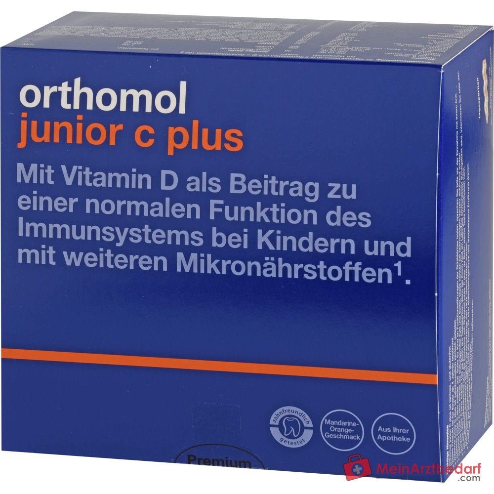 Orthomol Junior C plus Kautabletten Mandarine-Orange, 30 St.