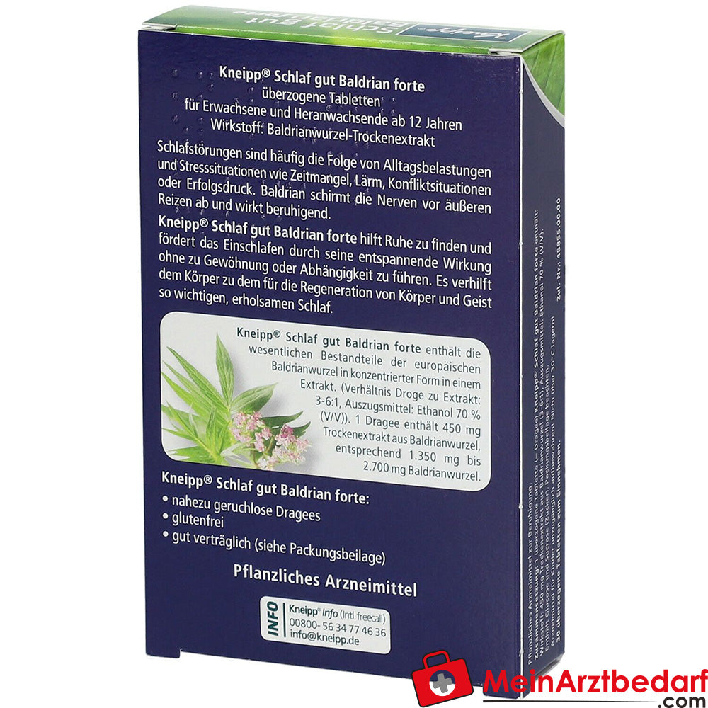 Kneipp® Schlaf gut Baldrian forte.