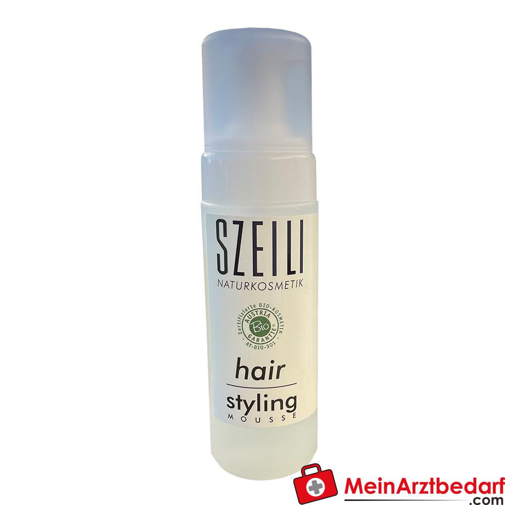 Szeili Hair Styling Mousse Volumen & Pflege für normales & chemisch behandeltes Haar.