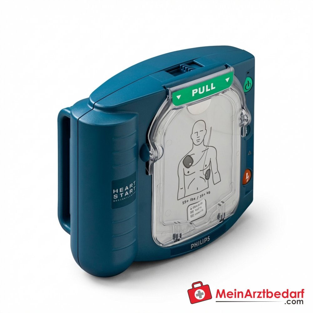 Philips HeartStart HS1 Defibrillator halbautomatisch inkl. Tasche.