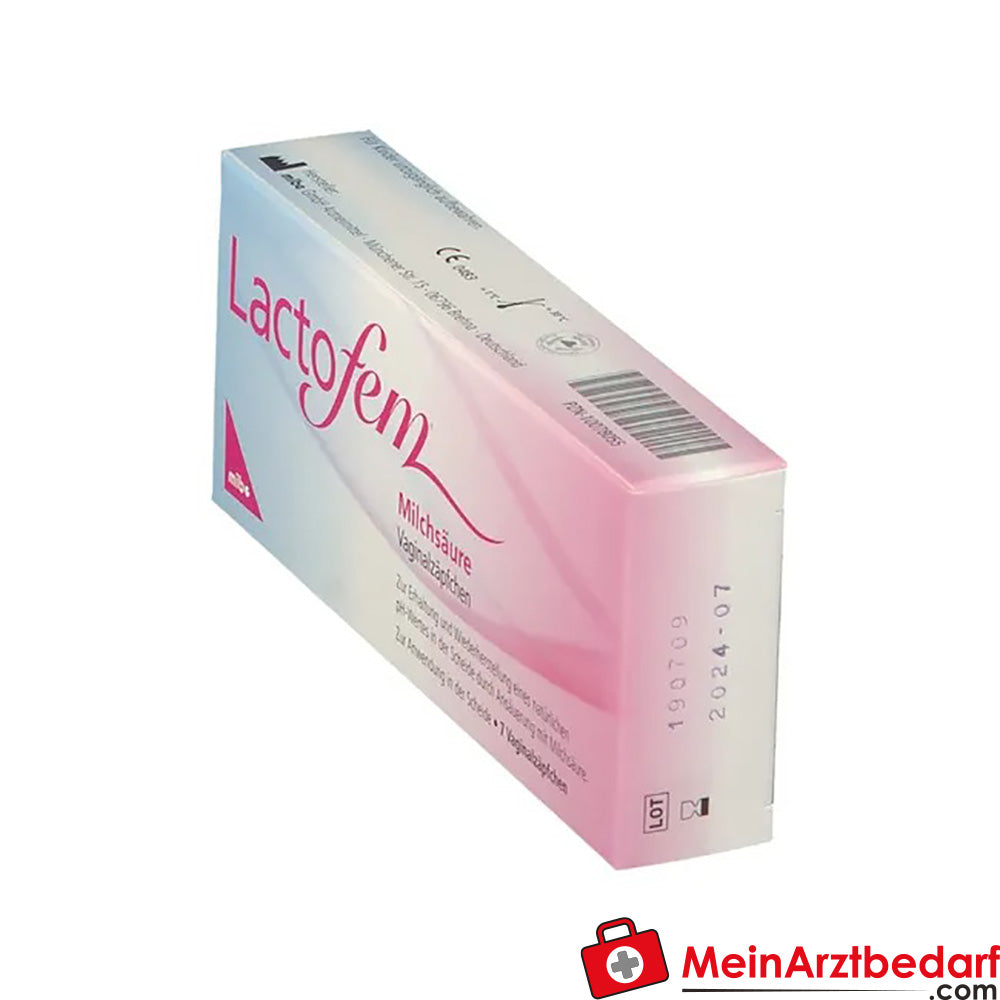 Lactofem® Milchsäure Vaginalzäpfchen, 7 St..